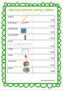 Snap Cube Measuring