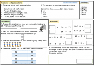 FREE KS1 SATS Worksheets and Practice Papers - The Mum Educates