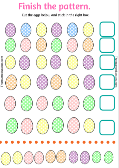 Fun Easter Math Activities for year 1 children. - The Mum Educates