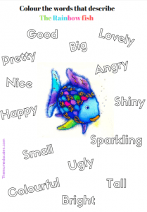 the rainbow fish maths and english activities for reception children