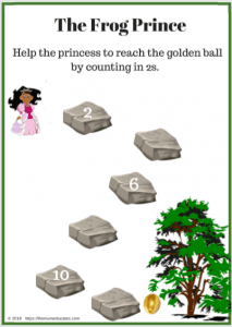 The Frog Prince (FREEBIES Literacy and Math worksheets)