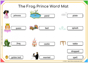 The Frog Prince (FREEBIES Literacy and Math worksheets) FREE