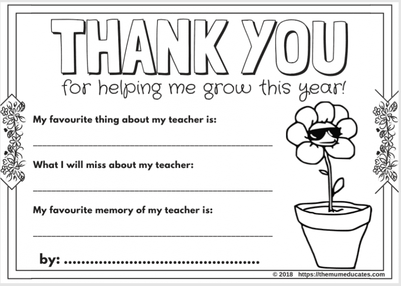 10 Useful gifts for teachers that they will love + Free Printable (2018)