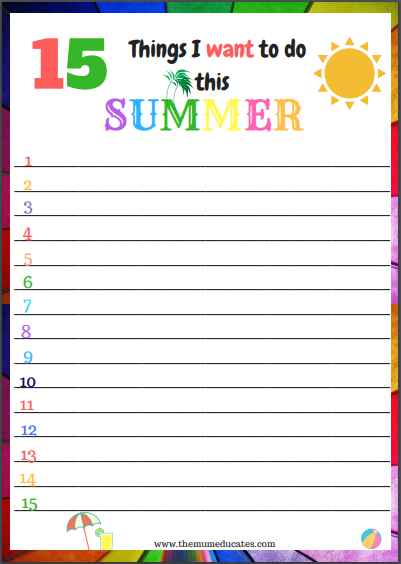 summer planning printable 1 the mum educates