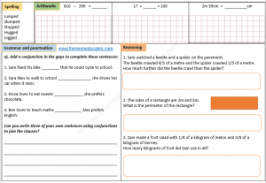 Year 3 Free worksheets