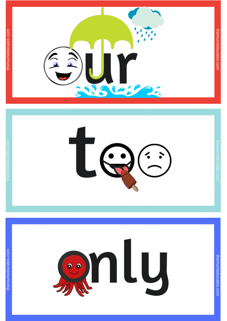 Sight Words Flashcards (Part 2) - The Mum Educates