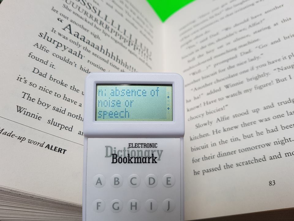 Electronic Bookmark Dictionary Review