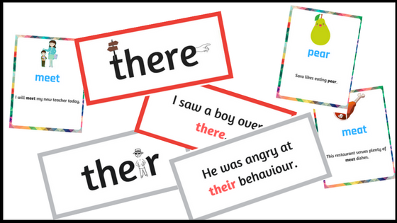 Year 2 Homophones