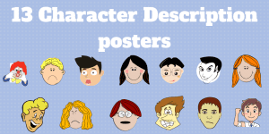 Character Description Posters
