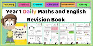 Year 1 Maths and English Book