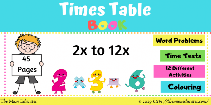 Multiplication Times Table For Ages 7 To 11 The Mum Educates