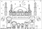 Free Eid Colouring Sheets - Eid-ul-Fitr - The Mum Educates