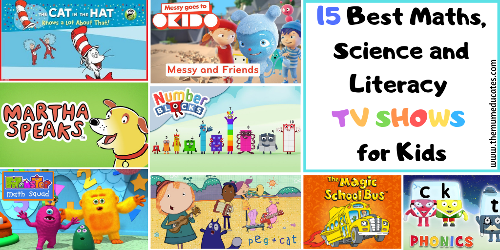 15 Best Maths, Science and Literacy TV Shows for Kids - The Mum Educates