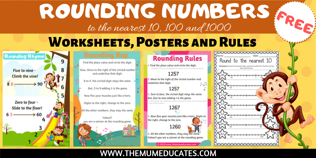 rounding numbers clip art