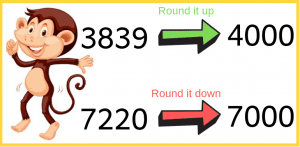 Run Around Numbers Example Rounding numbers - Free Worksheets, Rules and Posters - The Mum Educates