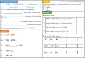 Free Year 4 Worksheets - The Mum Educates