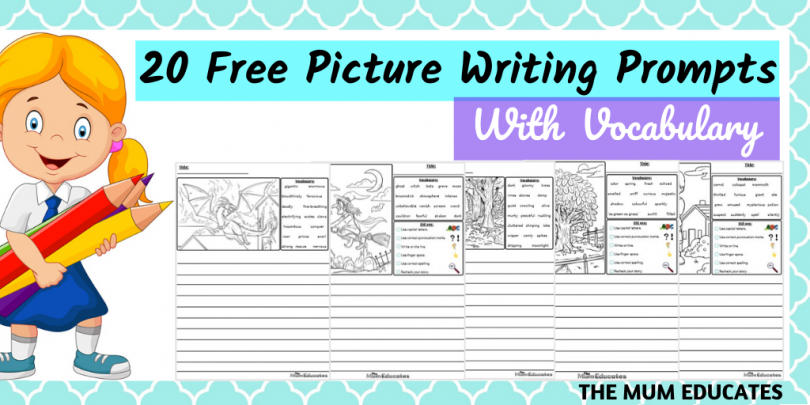 funny picture writing prompts for kids