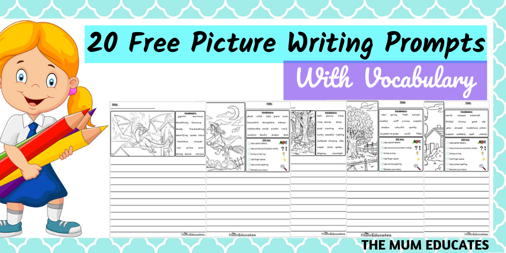 FREE Creative Writing Prompts for Middle School English Journal Writing