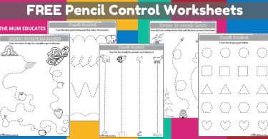 Pencil Control worksheet