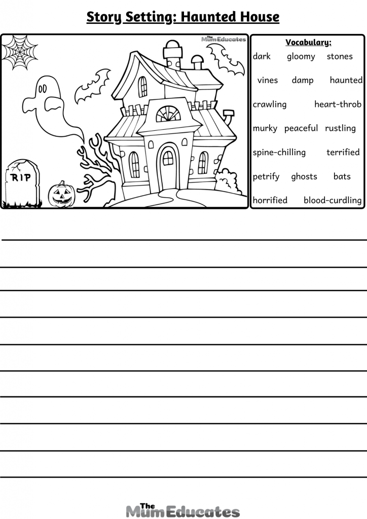 haunted house descriptive writing