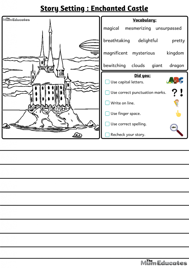 story settings Enchanted castle