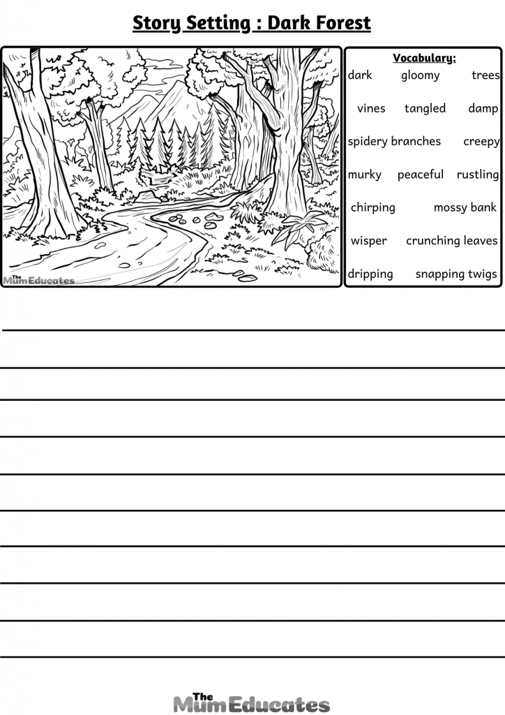 creative writing forest