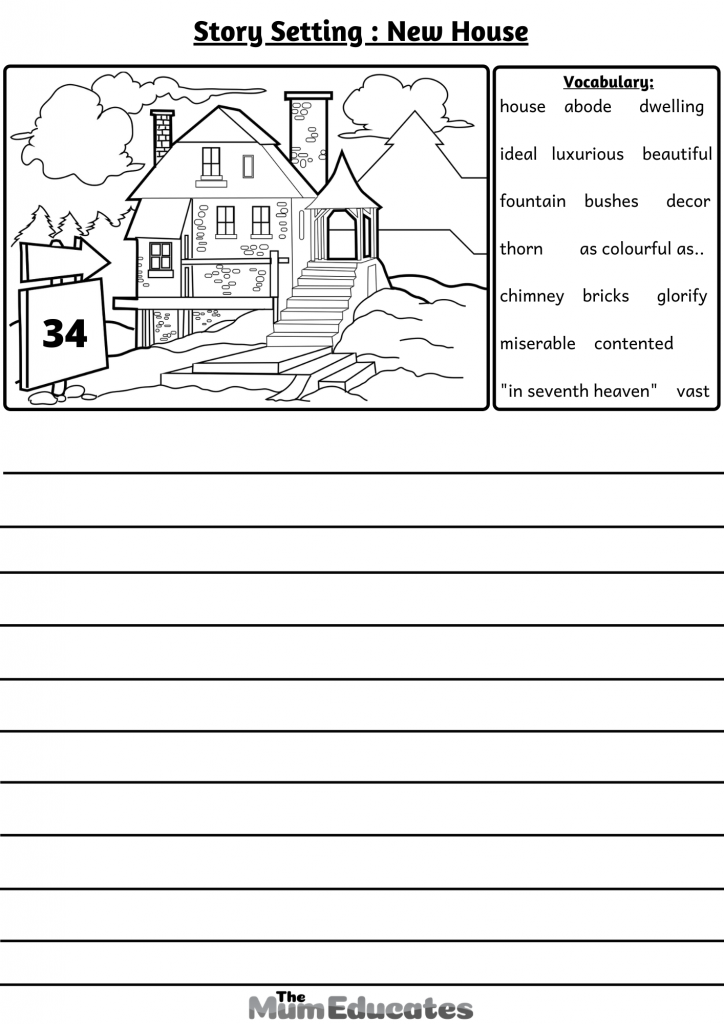 writing prompts house home