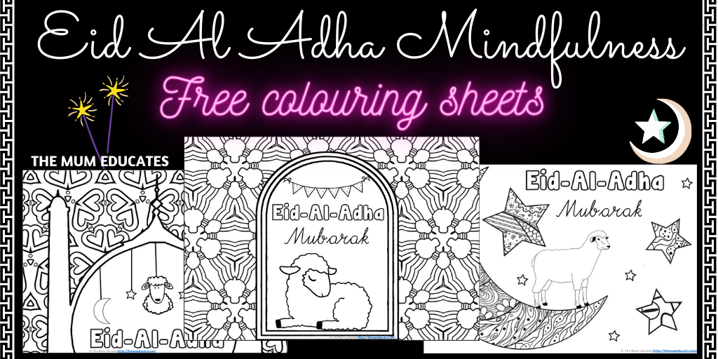 Eid Al Adha Mindfulness Colouring