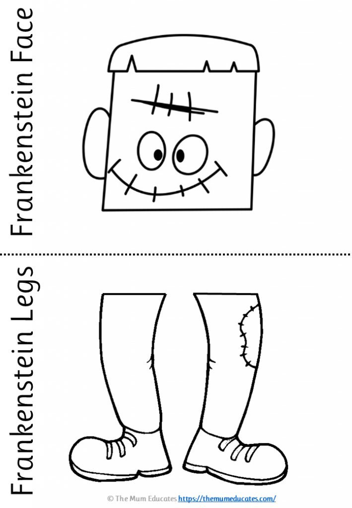 frankenstein Halloween Writing activities