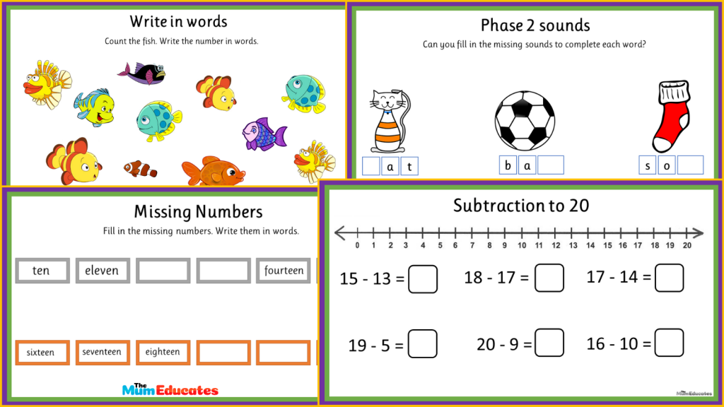 year 1 morning starter activities powerpoint the mum educates