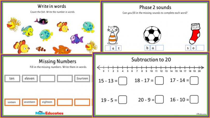 year 1 morning starter activities powerpoint the mum educates