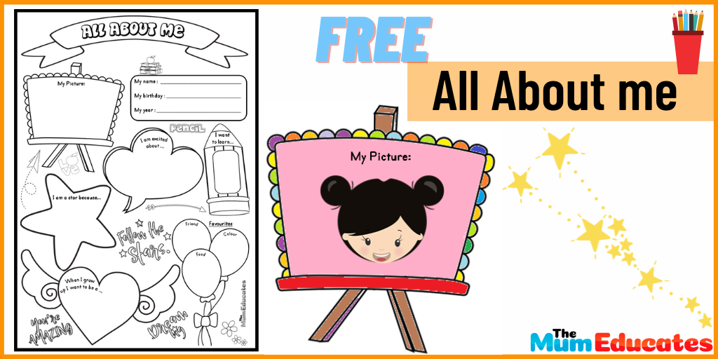 All About Me Worksheet Free Download