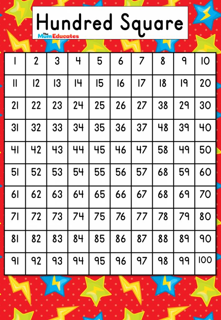 Hundred Square Clipart