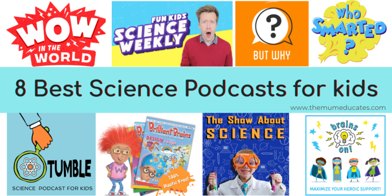 best science podcasts for kids