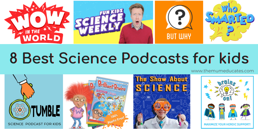 Podcast, Tumble Science Podcast for Kids