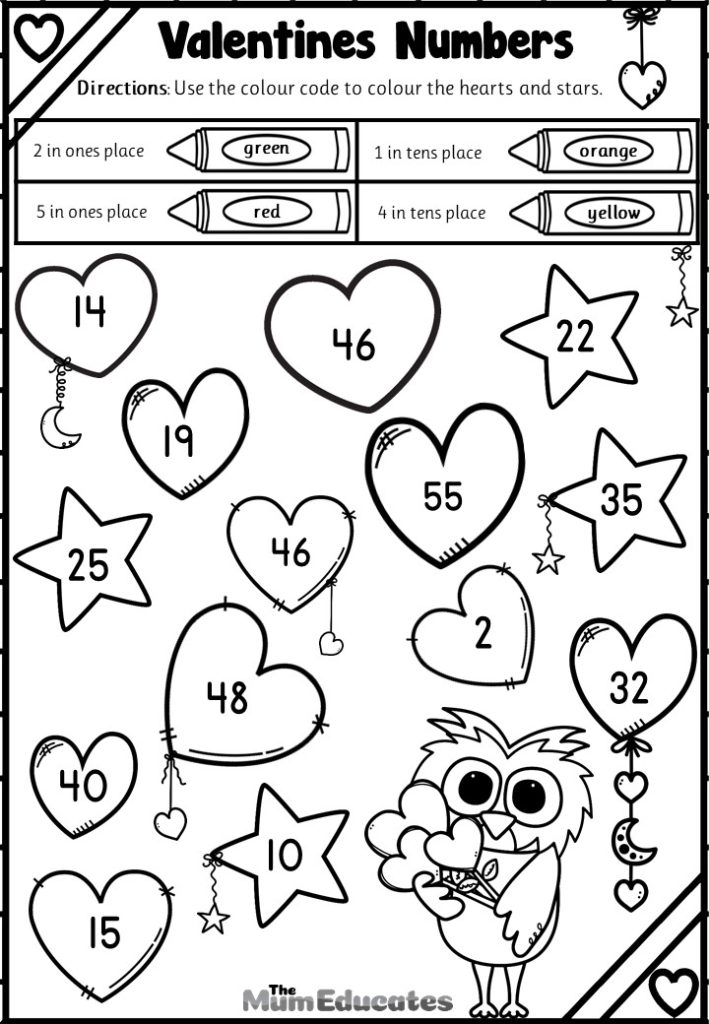 Valentines printable free for kids