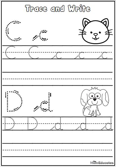 Alphabet Letters in Cursive Worksheets