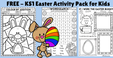 KS1 Easter Activity Pack for Kids