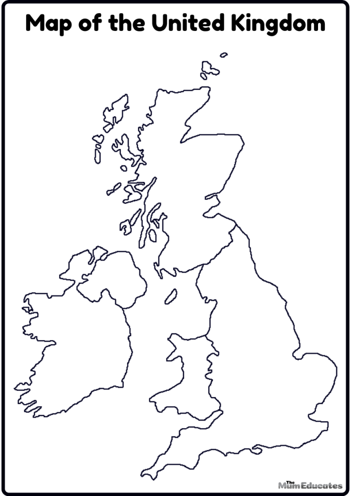 Blank UK Map | UK country map 