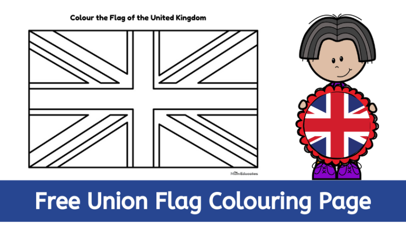 Union Flag Colouring | UK Flag coloring | Coloruing Jack Union