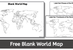 World Map Blank