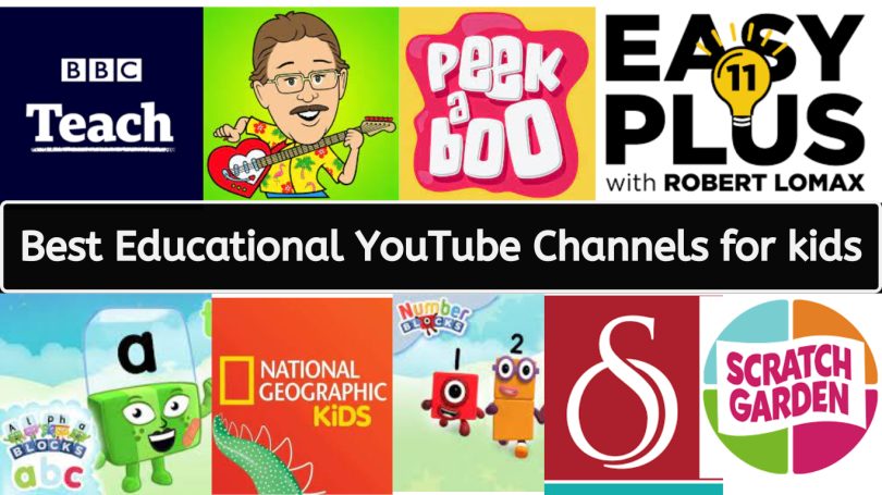 Educational YouTube Channels for kids