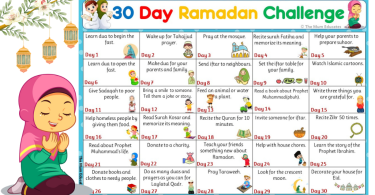 Ramadan challenge for kids | Ramadan Activity
