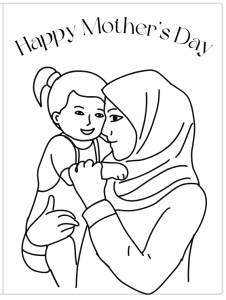 Mother's day mom muslim