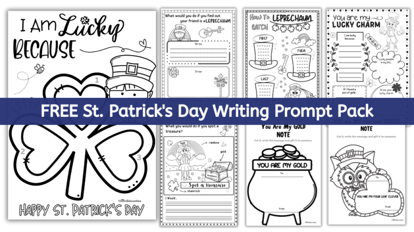 saint patrick's day picture writing prompts free