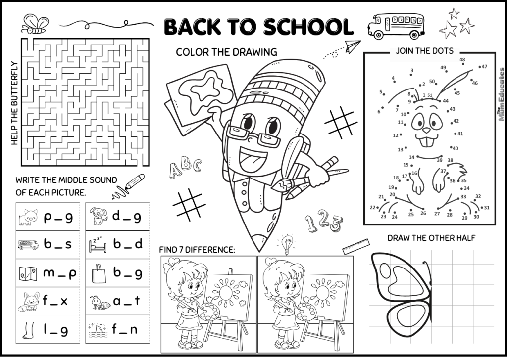 First Day Back To School Printable Grade 2 - year 2