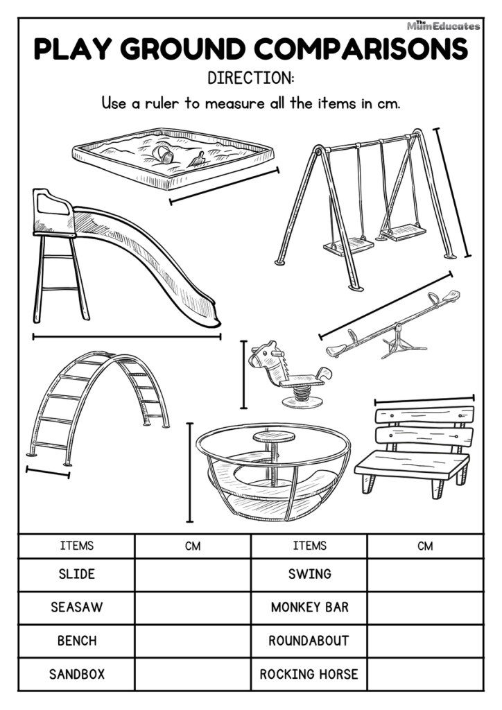 Cms and m worksheet year 3