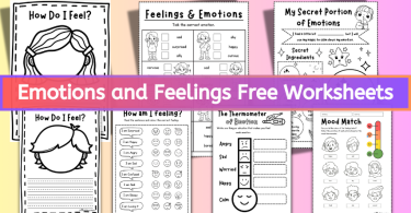 Emotions and Feelings Worksheets - Activities