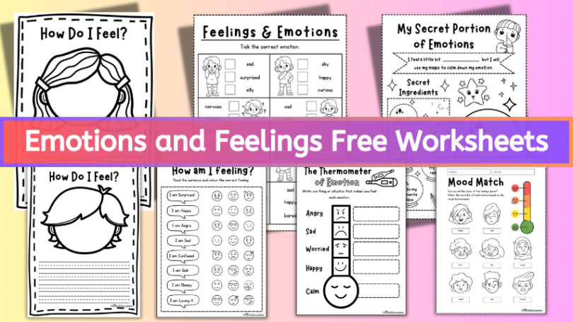 Emotions and Feelings Worksheets - Activities